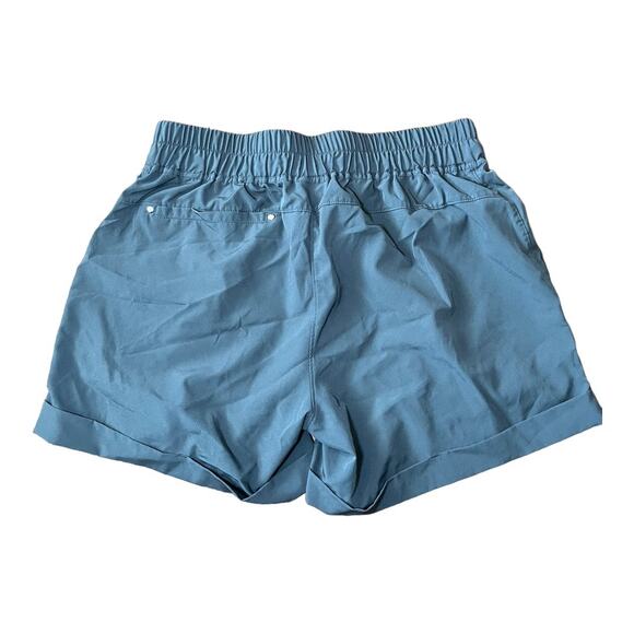MPG Mondetta Performance Gear gray shorts drawstring cuffed pull on medium - Picture 1 of 3